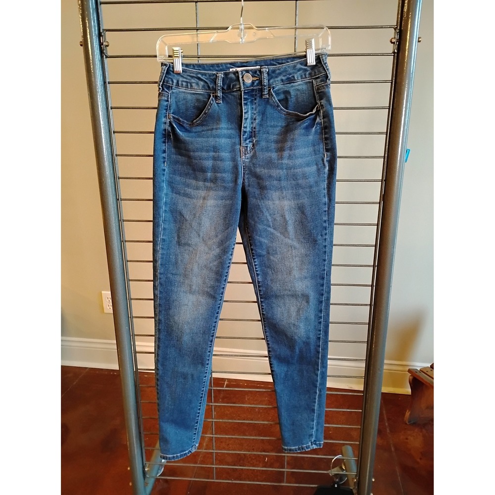 SO Goods‎ For Life High Rise Jeggings Medium Wash Denim Jeans Size 7/28W